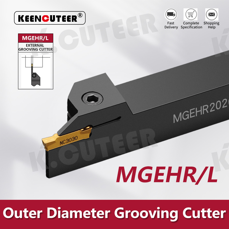 Full Series Grooving Tool Holder MGEHR1212 MGEHR1616 MGEHR2020 MGEHR2525 Carbide Grooving Insert 