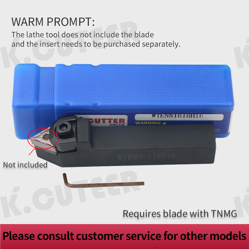 External Triangul Turning Tool Holder TNMG Carbide Inserts Lathe Cutting Tools Set