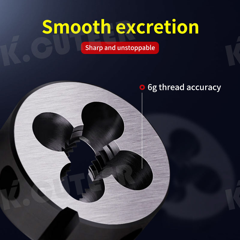 Alloy Steel Right-Hand Metric Die Metric Threading Tool For Machine Hand Tools