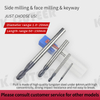 2 Edge Tungsten Steel Ball End Milling Cutter HRC50 Degree CNC Tool