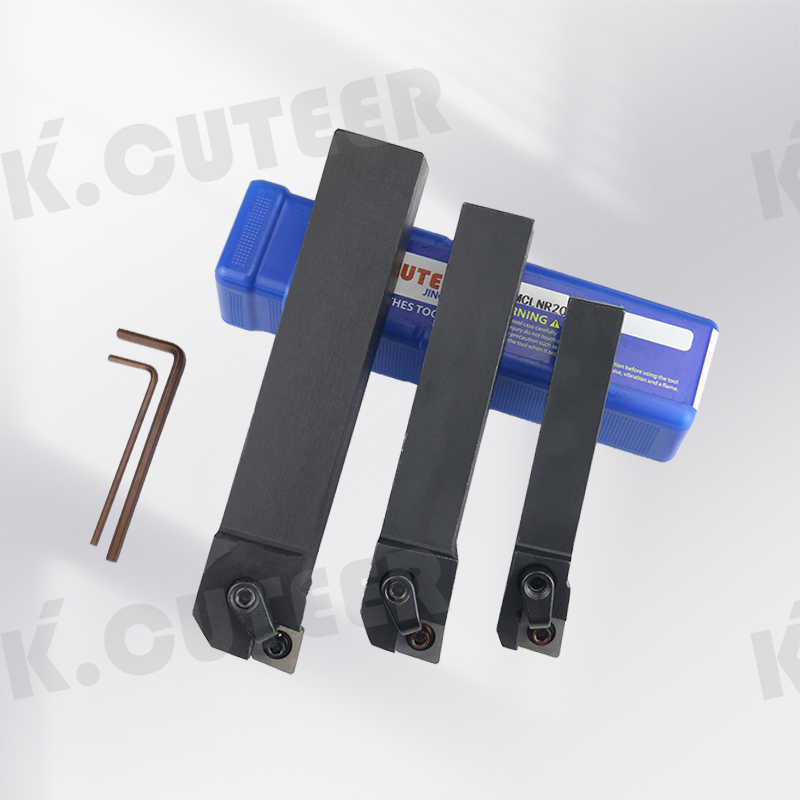 MCLNR/L External Triangular Turning Tool Holder CNMG12 Carbide Inserts Lathe Cutting Tools 