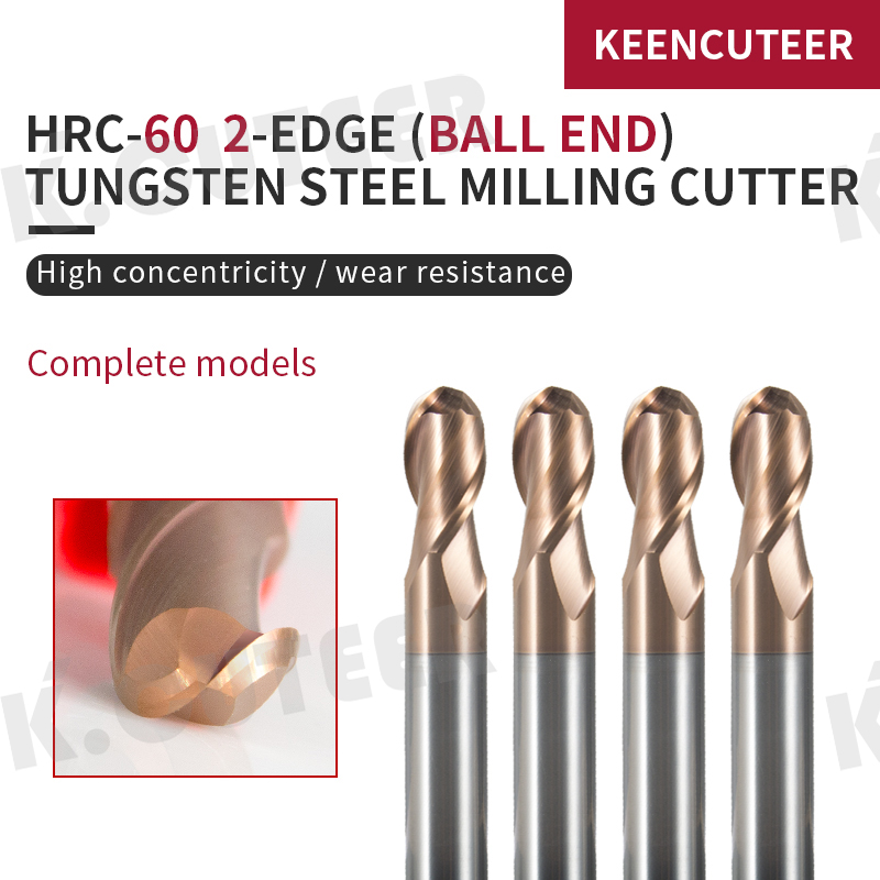 Tungsten Steel Ball End Milling Cutter Tungsten Steel Milling Cutter CNC Tool