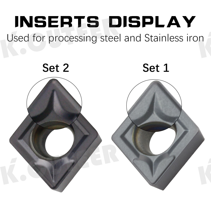 SCLCR Bore Turning Tool Sets Lathe Boring Bars CCMT Carbide Insert CNC Cutting Holder