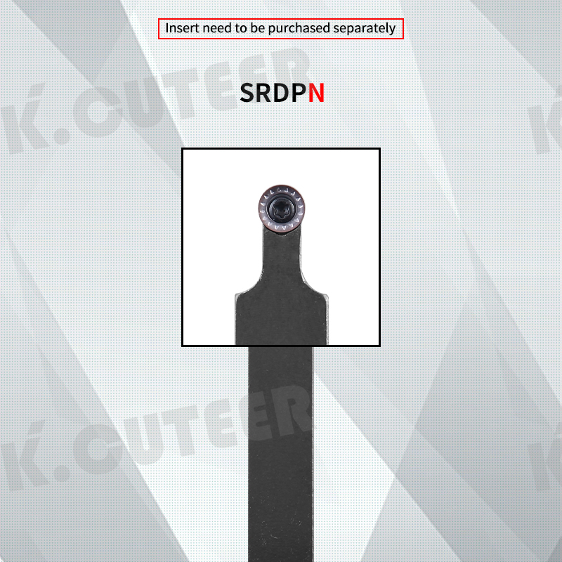 CNC machining SRDPN turning tools, external turning tools and RPMT/RPGT carbid