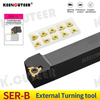 External Thread Turning Tools Lathe Cutter 16IR Carbide inserts CNC Holder