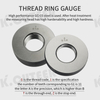 Thread Plug gauge/Ring gauge Screw Gage Fine Pitch Thread Test Tool