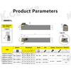 External Turning Tool Holder SNMG Carbide Inserts MSBNR/L Lathe Cutting Tools