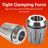 CNC mechanical water stop chuck high precision ERS16/20/25/32 center water outlet clamp
