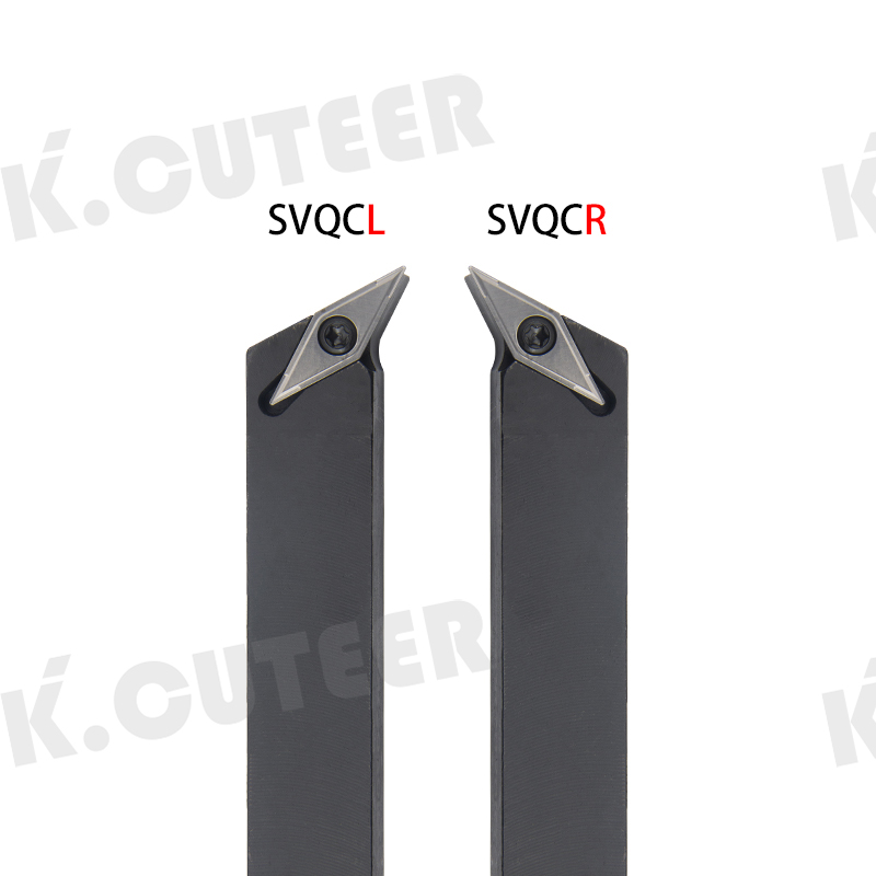 SVQCR1616H11 SVQCR2525M16 Indexable External Turning Tool Holder Right Hand Tool Holder