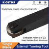 Keencuteer The knurling knife Greatly Improve Machining Efficiency Single Head Straight