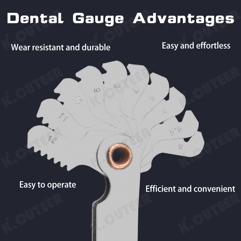 Precision Metric Thread Gauge Set for CNC Pitch Measurement