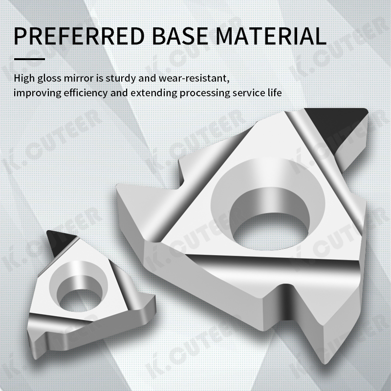 PCD Diamond Tools Carbide Inserts CNC Threading Inserts Indexable Lathe Tools
