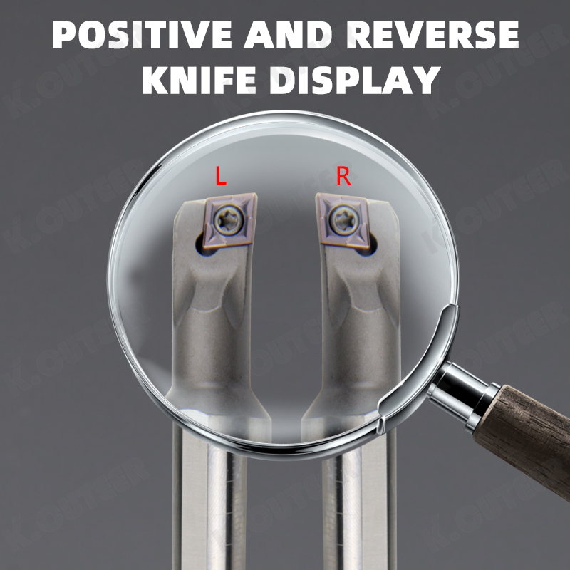 High Speed Steel Large Handle Small Head Turning Tool Bar Carbide Inserts