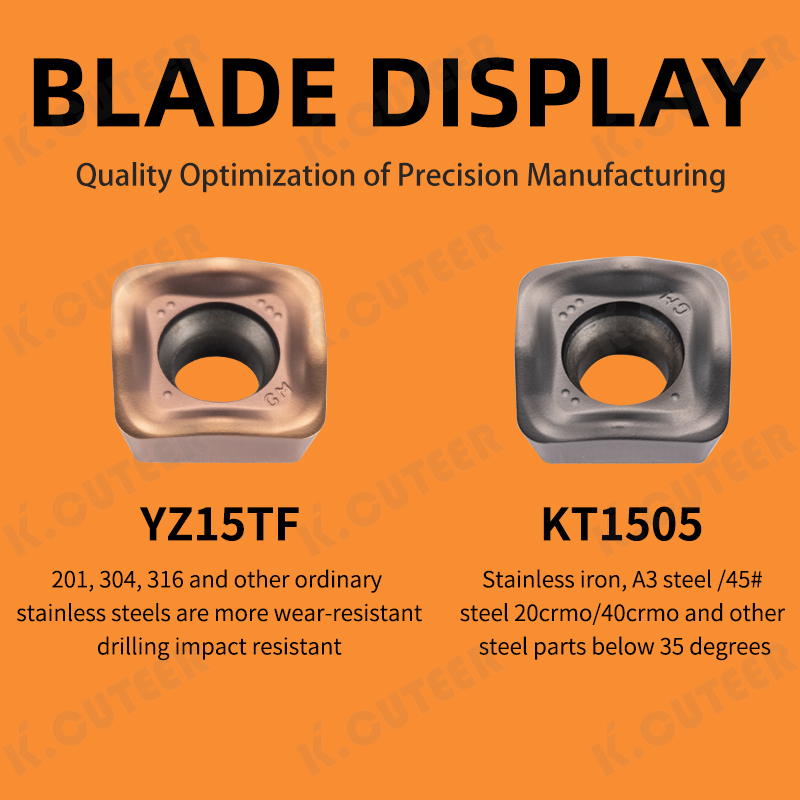 High Feed Milling Cutter Head for Precision Machining
