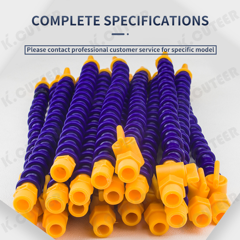 Adjustable Plastic Round Nozzle for Oil and Water Cooling