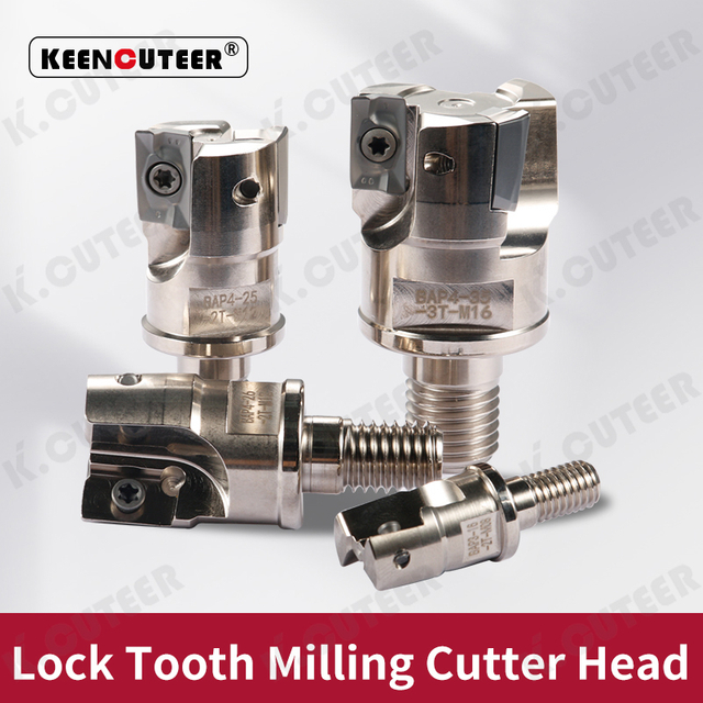High-Performance Split-Type Milling Cutter Head for Seismic Resistance