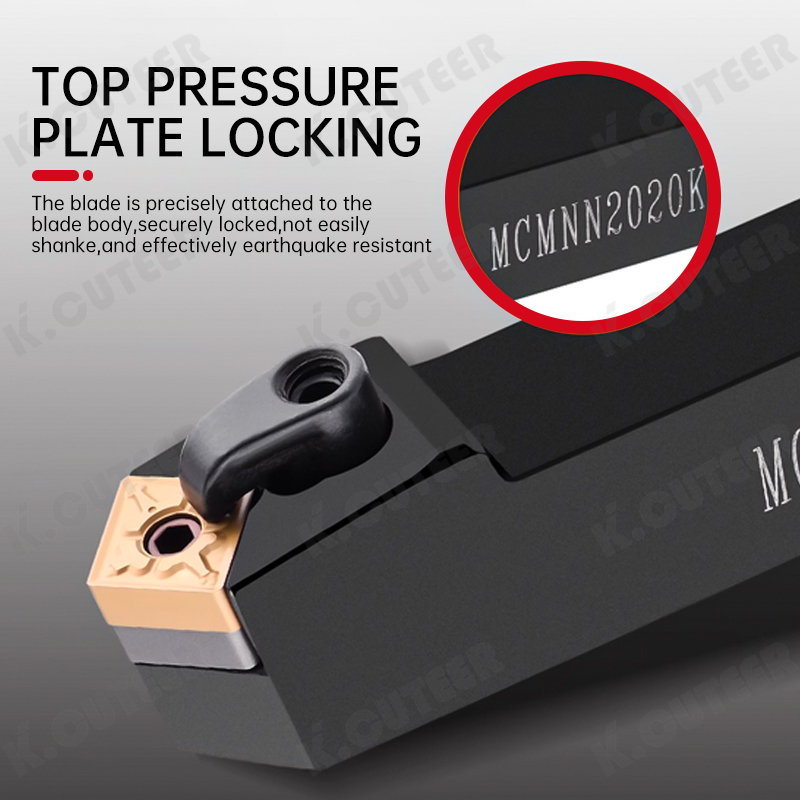 Durable External Turning Tool Holder for Precision Lathe Work