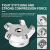 Km12 Fast Feeding Alloy End Mill Milling Machining Slab Face Milling Cutter