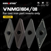 Cast Iron Machining Suitable CNC Lathe Turning Tools Vnmg Insert Steel