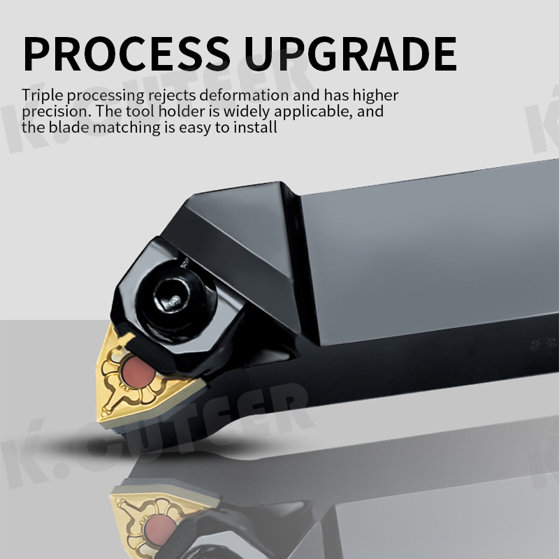 Wwlnr Peach-Shaped Lathe Tool 95-Degree CNC Turning Tool Holder