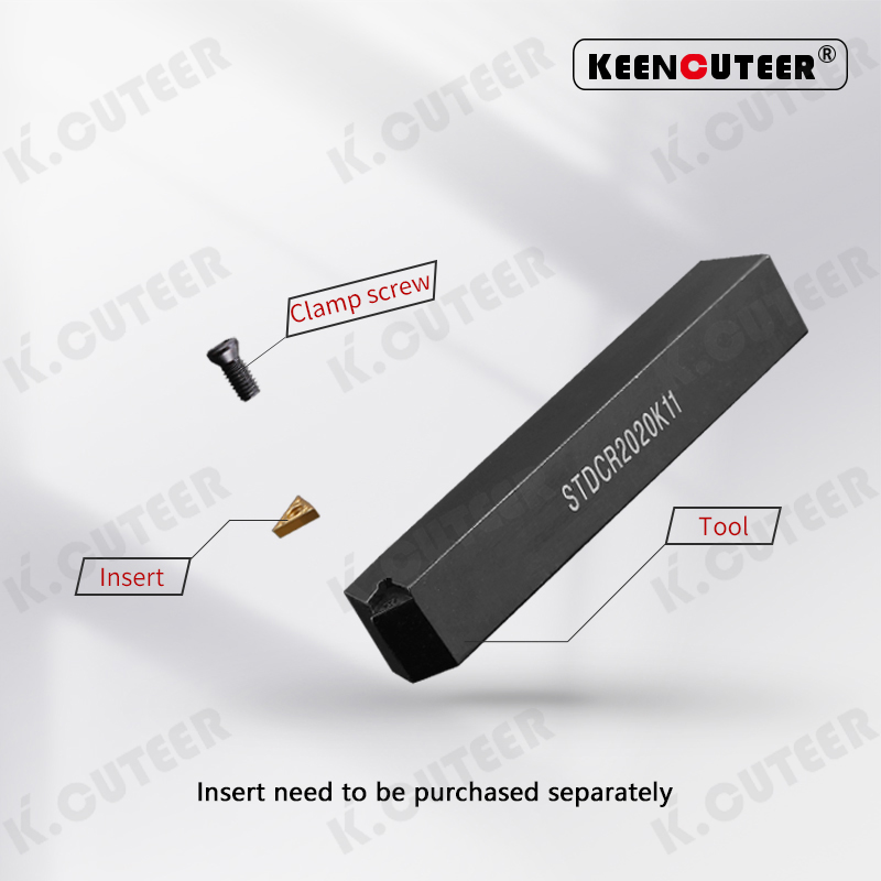 Stdcr2020K11 External Turning Tool Stdcr Cutter Bar CNC Lathe Bar Turning Holder