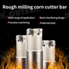 CNC Lnmu03 High-Feed Tool Holder Rapid End Milling Cutter