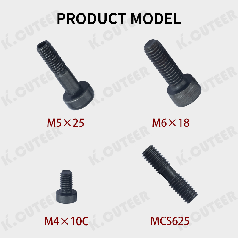CNC Tool Accessories W-Type Clamping Plate Screw Large Head Rivet Screw