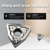 WNMG Carbide Insert for Aluminum MWLNR External Turning Tool Blade Lathe Parts