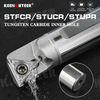 STFCR/STUCR/STUPR Internal Cooling Tungsten Steel Cutter Bar Internal Hole Turning Tool 