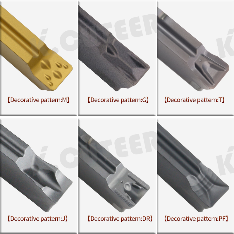 Carbide Grooving Insert Turning Tool Slotted Blade CNC Cutting Blade Lathe Full series