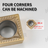 SCMT09T3 Carbide Insert for Cermet SSBCR/L External Turning Tool