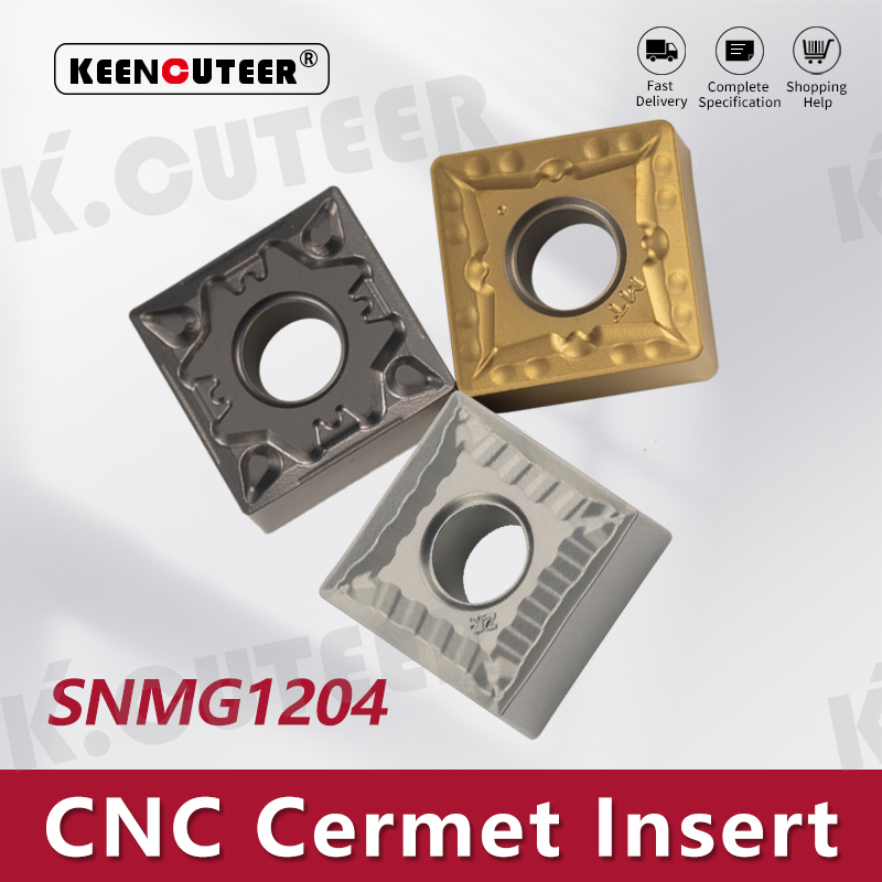 SNMG1204 Carbide Insert for Cermet MSDNN External Turning Tool