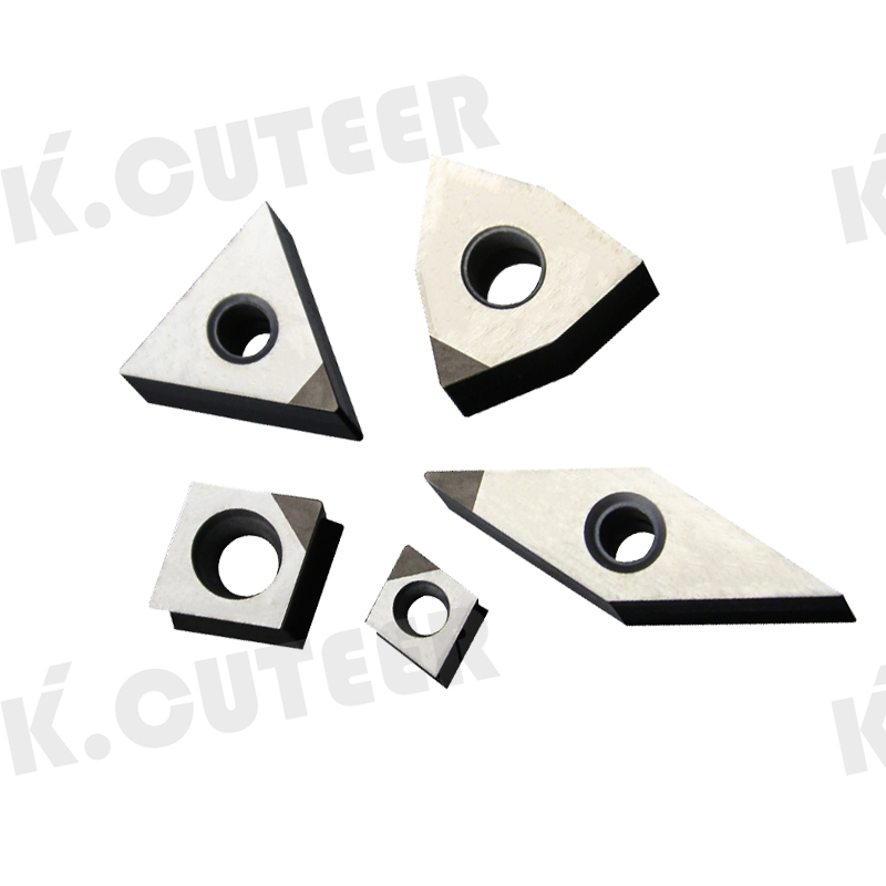 CBN Diamond lathe cutter Single face CNC blade insert Boron Nitride