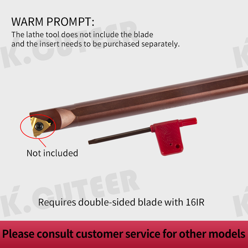 DNR0008K08 DNR0013M16 DNR0020R16 Thread Turning Tool Spring steel shockproof plus hardness 08/16IR