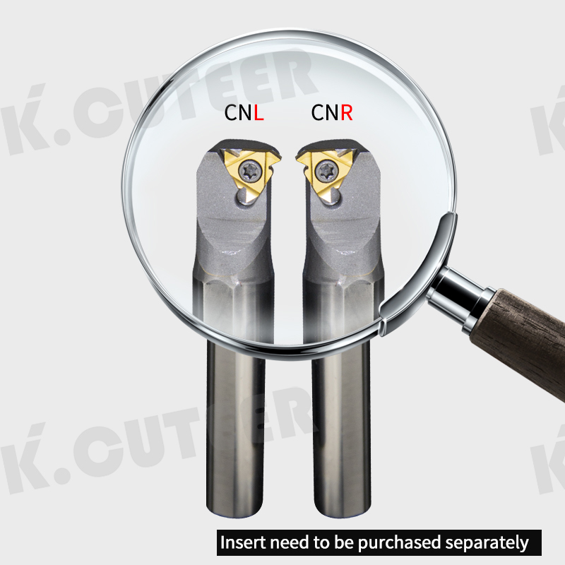 Tungsten steel internal thread cutter is used for 11IR A55 PRC/16IR 1.5 ISO PRC/22IR N60 PRC