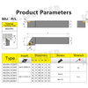 SDJCR Screw Type Cylindrical Turning Tool