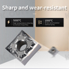 SNMG Carbide Insert for Aluminum MSSNR/L External Turning Tool