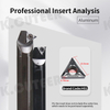 TCGT Carbide Insert for Aluminum STUCR/L External Turning Tool 