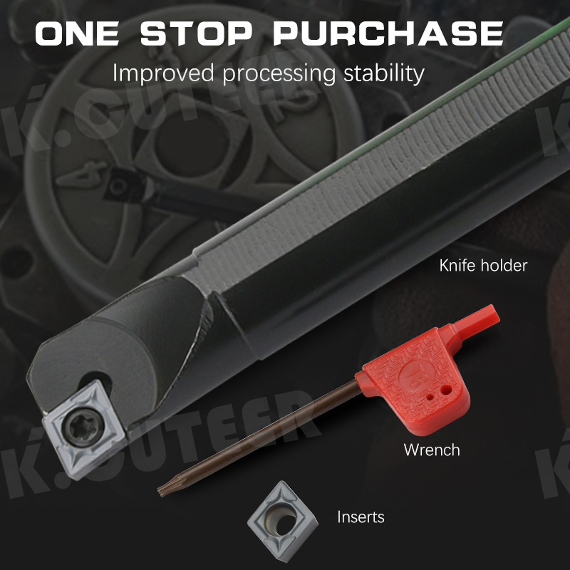 carbide insert is made of high-quality stainless steel