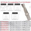 U drill FN ACZ330 Carbide WCMX turning insert CNC cutting tool WCMT