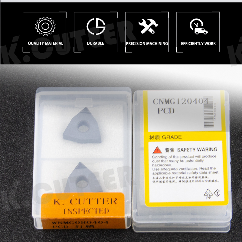Diamond PCD blade Chip blade cutter cnc indexable insert turning tool 