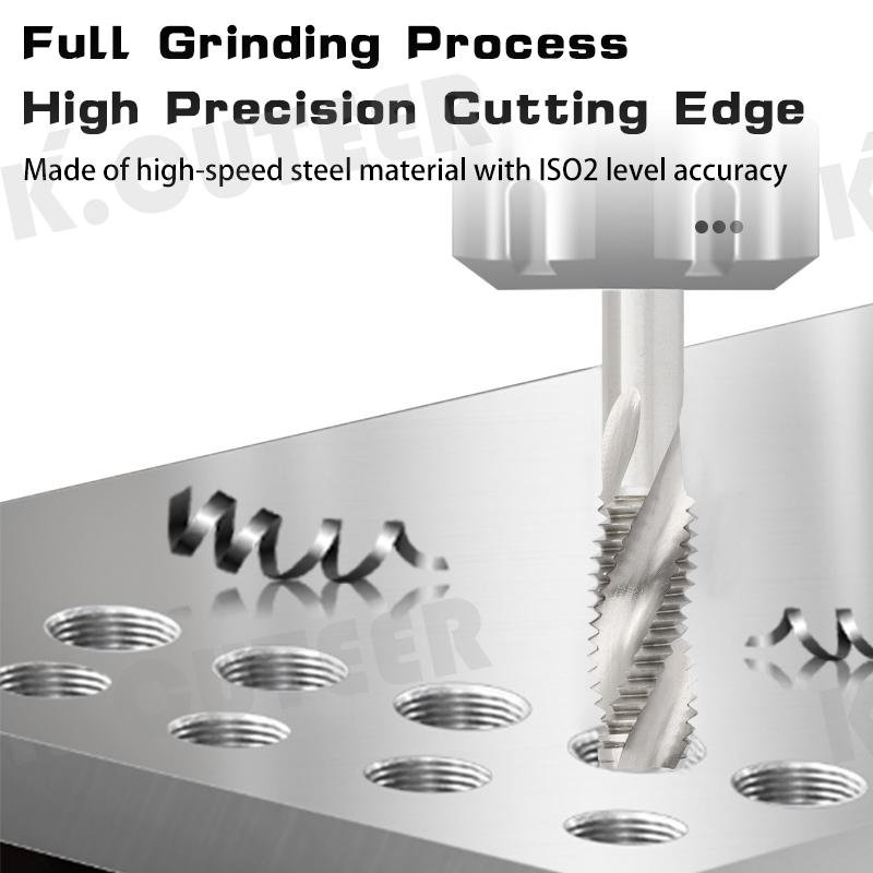 wholesale high quality M2 fully ground Machine spiral Groove Tap .