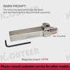 Grooving Turning Tool HFPR3003/4004/5005 Carbide Insert WDMR Straight Shank