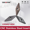Carbide Insert for MVJNR External Turning Tool VNMG Blade Stainless Steel