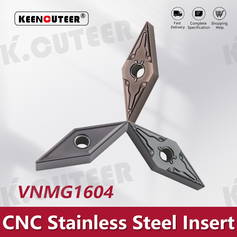 Carbide Insert for MVJNR External Turning Tool VNMG Blade Stainless Steel