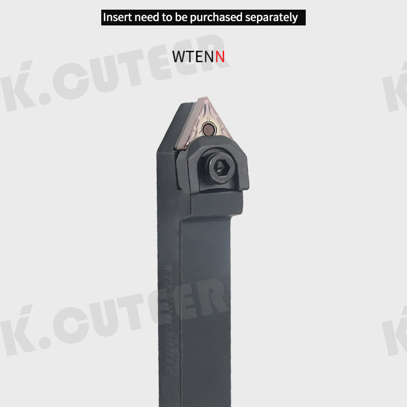 External Triangul Turning Tool Holder TNMG Carbide Inserts Lathe Cutting Tools Set