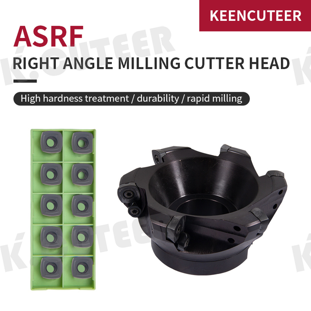 Keencuteer Asrf12/15 Rapid Feed Milling Tool Holder Center Hole Static Grinding