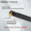  Internal Turning Tool Holder VNMG Carbide Inserts Lathe Bar CNC Cutting Tools