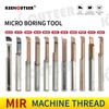 MIR Small Bore Boring Tool Aseismic Carbide Internal Thread Turning Tool 