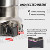 CNC Machining Tool for Heavy Cutting MFSN Milling Cutter And Insert